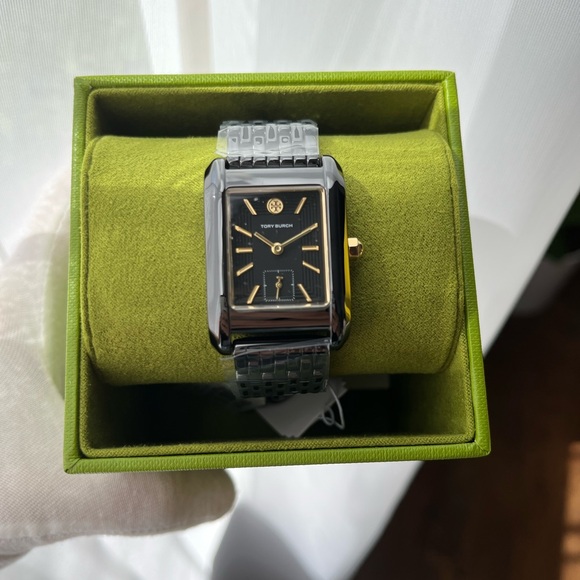 Tory Burch ELEANOR CERAMIC Black Women’s Watch